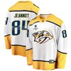 Nashville Predators Tanner Jeannot 84 Away 2022 Stanley Cup Playoffs Breakaway Men Jersey - White - Robokeg