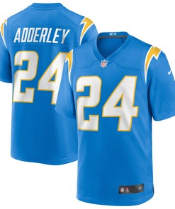 Nasir Adderley Los Angeles Chargers Game Jersey - Powder Blue Nfl - Robokeg