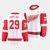 Nate Danielson #29 Detroit Red Wings 2023 NHL Draft Away Men Jersey - White - Robokeg