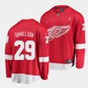 Nate Danielson #29 Detroit Red Wings 2023 NHL Draft Home Men Jersey - Red - Robokeg
