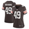 Nate Meadors Cleveland Browns Womens Game Jersey - Brown Nfl - Robokeg