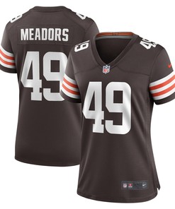 Nate Meadors Cleveland Browns Womens Game Jersey - Brown Nfl - Robokeg
