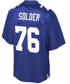 Nate Solder New York Giants Nfl Pro Line Player Jersey - Royal - Robokeg