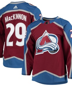Nathan Mackinnon Colorado Avalanche Adidas Home Primegreen Authentic Pro Player Jersey - Burgundy Nhl - Robokeg