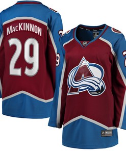 Nathan Mackinnon Colorado Avalanche Fanatics Branded Womens Home Breakaway Player Jersey - Maroon Nhl - Robokeg