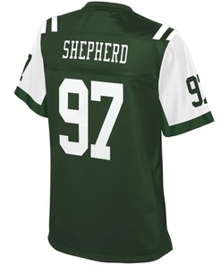 Nathan Shepherd New York Jets Nfl Pro Line Womens Player Jersey - Green - Robokeg