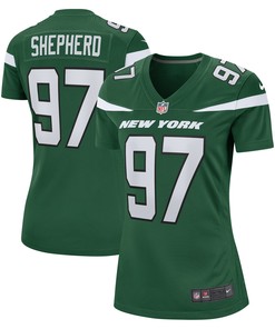 Nathan Shepherd New York Jets Womens Game Jersey - Gotham Green Nfl - Robokeg