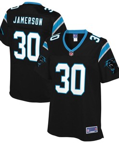 Natrell Jamerson Carolina Panthers Nfl Pro Line Womens Player Jersey - Black - Robokeg