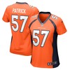 Natrez Patrick Denver Broncos Womens Game Jersey - Orange Nfl - Robokeg