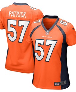 Natrez Patrick Denver Broncos Womens Game Jersey - Orange Nfl - Robokeg