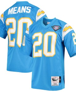 Natrone Means Los Angeles Chargers Mitchell & Ness Authentic Retired Player Jersey - Powder Blue Nfl - Robokeg