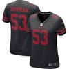 Navorro Bowman San Francisco 49ers Nike Womens Alternate Game Jersey - Black - Robokeg