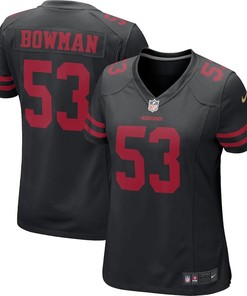 Navorro Bowman San Francisco 49ers Nike Womens Alternate Game Jersey - Black - Robokeg