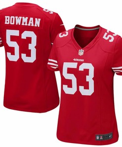 Navorro Bowman San Francisco 49ers Nike Womens Game Jersey - Scarlet - Robokeg