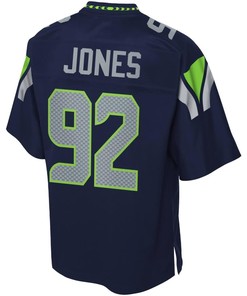 Nazair Jones Seattle Seahawks Nfl Pro Line Team Color Player Jersey - College Navy - Robokeg