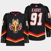 Nazem Kadri 91 Calgary Flames Black Jersey 2022-23 Blasty Alternate Primegreen - Robokeg