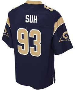 Ndamukong Suh Los Angeles Rams Nfl Pro Line Player Jersey - Navy - Robokeg