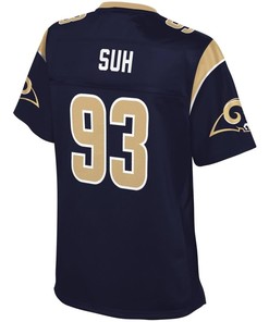 Ndamukong Suh Los Angeles Rams Nfl Pro Line Womens Player Jersey - Navy - Robokeg