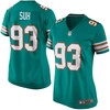 Ndamukong Suh Miami Dolphins Nike Womens Alternate Game Jersey - Aqua - Robokeg