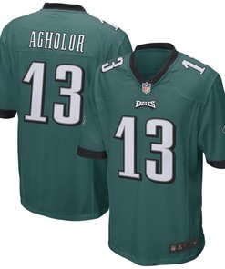 Nelson Agholor Philadelphia Eagles Nfl Draft Game Jersey Green 2019 - Robokeg