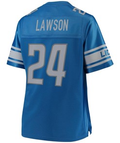 Nevin Lawson Detroit Lions Nfl Pro Line Womens Team Color Player Jersey - Blue - Robokeg