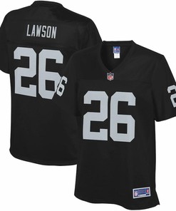 Nevin Lawson Las Vegas Raiders Nfl Pro Line Womens Team Player Jersey - Black - Robokeg
