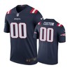 New England Patriots #00 Custom Nike Color Rush Navy Jersey - Robokeg