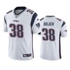 New England Patriots #38 Brandon Bolden White Vapor Untouchable Limited Jersey - Mens - Robokeg
