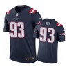 New England Patriots #93 Lawrence Guy Nike Color Rush Navy Jersey - Robokeg