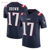 New England Patriots Antonio Brown #17 Nfl 2020 Navy Jersey Jersey - Robokeg