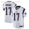 New England Patriots Antonio Brown #17 Nfl 2020 White Jersey Jersey - Robokeg