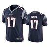 New England Patriots Antonio Brown Navy 100th Season Vapor Limited Jersey - Robokeg