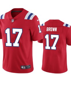 New England Patriots Antonio Brown Red Vapor Limited Jersey - Robokeg