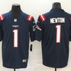 New England Patriots Cam Newton #1 Nfl 2020 Navy Jersey Jersey - Robokeg