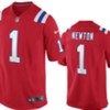 New England Patriots Cam Newton #1 Nfl 2020 Red Jersey - Robokeg