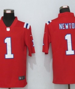 New England Patriots Cam Newton #1 Nfl 2020 Red Jersey - Robokeg