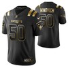 New England Patriots Chase Winovich 50 2021 Nfl Golden Brandedition Black Jersey Gift For Patriots Fans - Robokeg