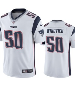 New England Patriots Chase Winovich White Vapor Limited Jersey - Robokeg