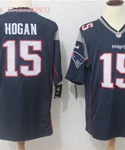 New England Patriots Chris Hogan #15 Nfl 2020 Navy Jersey Jersey - Robokeg