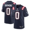 New England Patriots Christian Barmore Navy 2021 Nfl Draft Pick Player Game Mens Jersey Gift For Patriots Fans - Robokeg