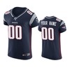 New England Patriots Custom Navy 100th Season Vapor Elite Jersey - Robokeg