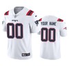 New England Patriots Custom White 2020 Vapor Limited Jersey - Mens - Robokeg