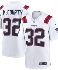 New England Patriots Denvin Mccourty #32 Nfl 2020 White Jersey Jersey - Robokeg