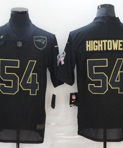 New England Patriots Donta Hightower #54 Nfl 2020 Black Jersey - Robokeg