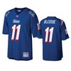 New England Patriots Drew Bledsoe Royal Vintage Replica Jersey - Robokeg