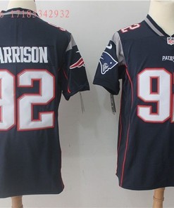 New England Patriots James Harrison #92 Nfl 2020 Navy Jersey Jersey - Robokeg