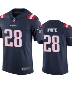 New England Patriots James White Navy Nike Color Rush Limited Jersey - Robokeg