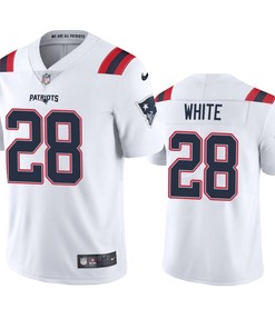 New England Patriots James White White 2020 Vapor Limited Jersey - Mens - Robokeg