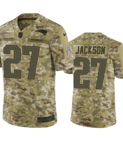 New England Patriots J.c. Jackson Jersey Nfl Camo Salute To Service - Robokeg