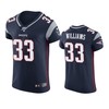 New England Patriots Joejuan Williams Navy 100th Season Vapor Elite Jersey - Robokeg